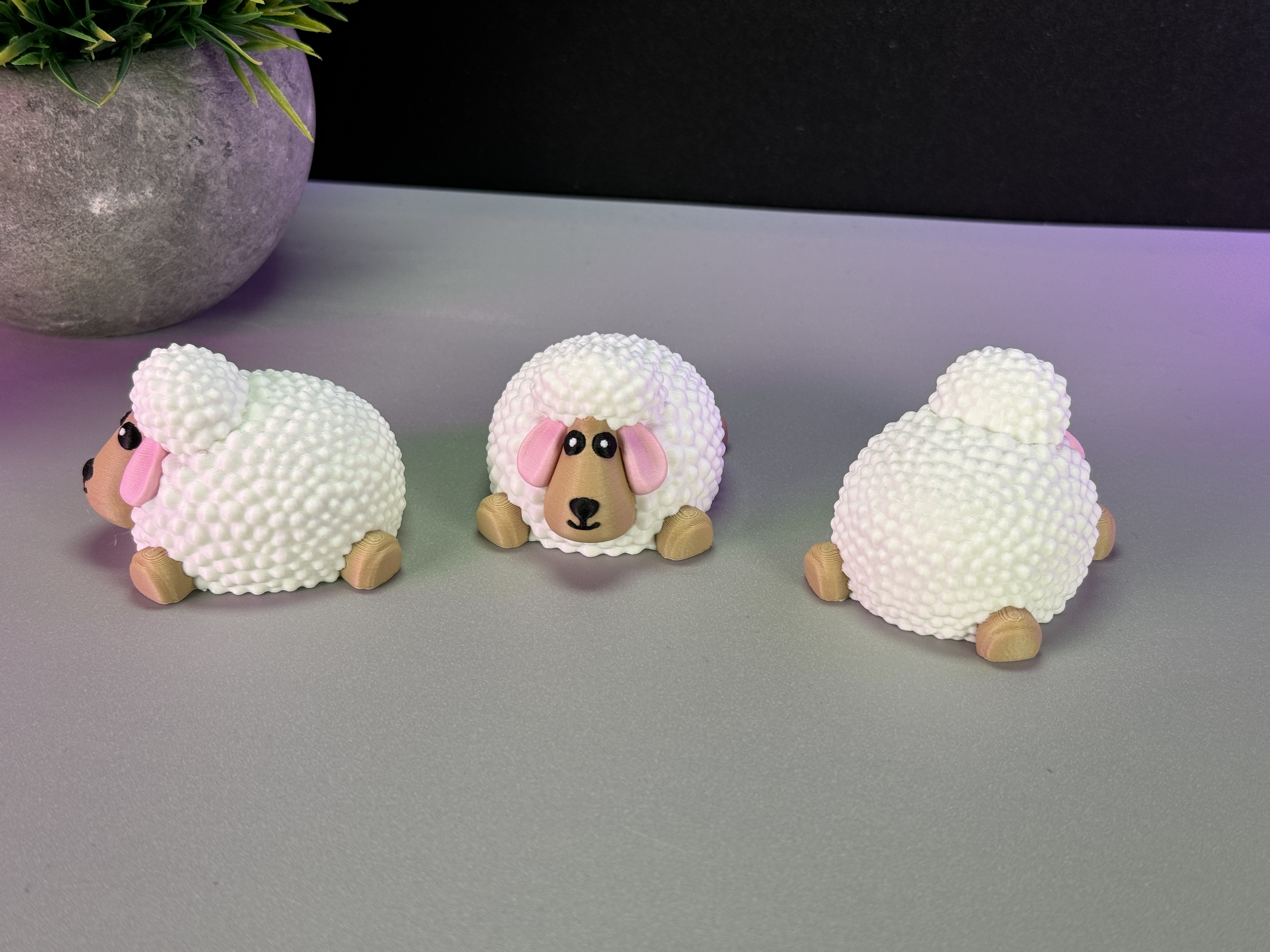 Miniatura 2 do modelo 3D Cute Sheep