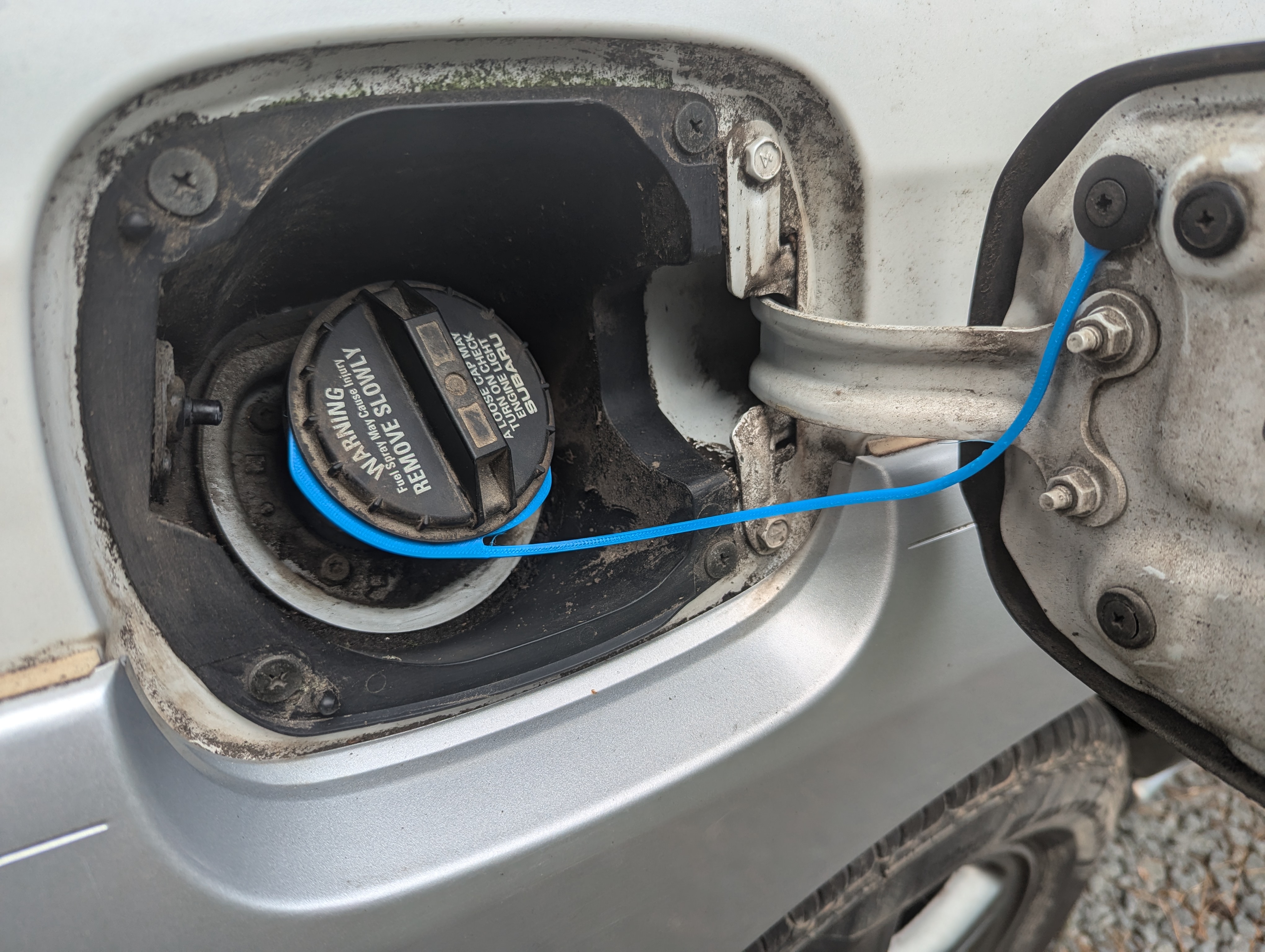 Subaru Fuel Cap Lanyard