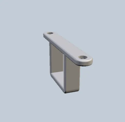 Simple Toothpick Lipo mount