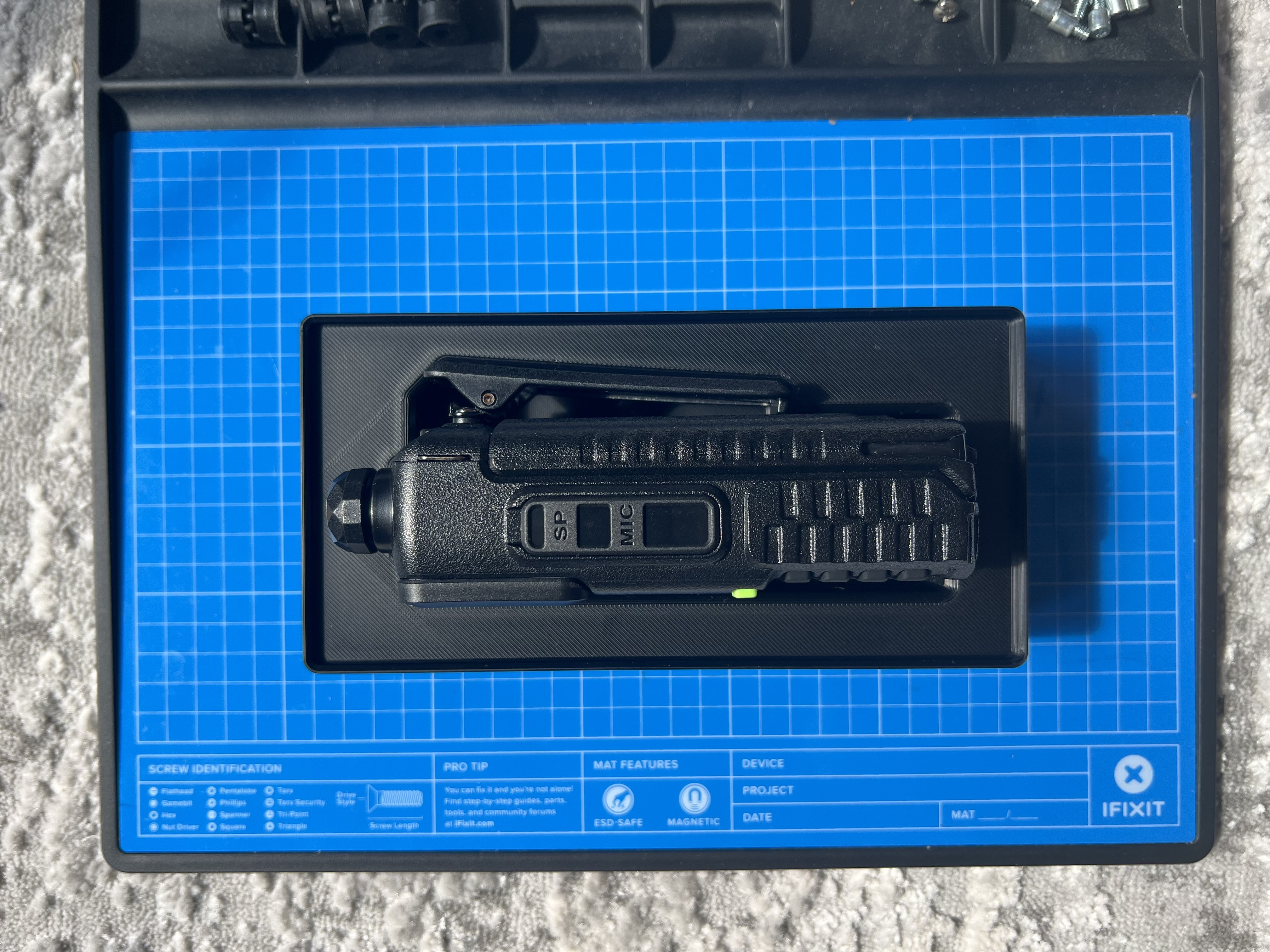 Gridfinity Baofeng UV-5G+, UV-5RM, AR-5RM, BF-F8HP PRO