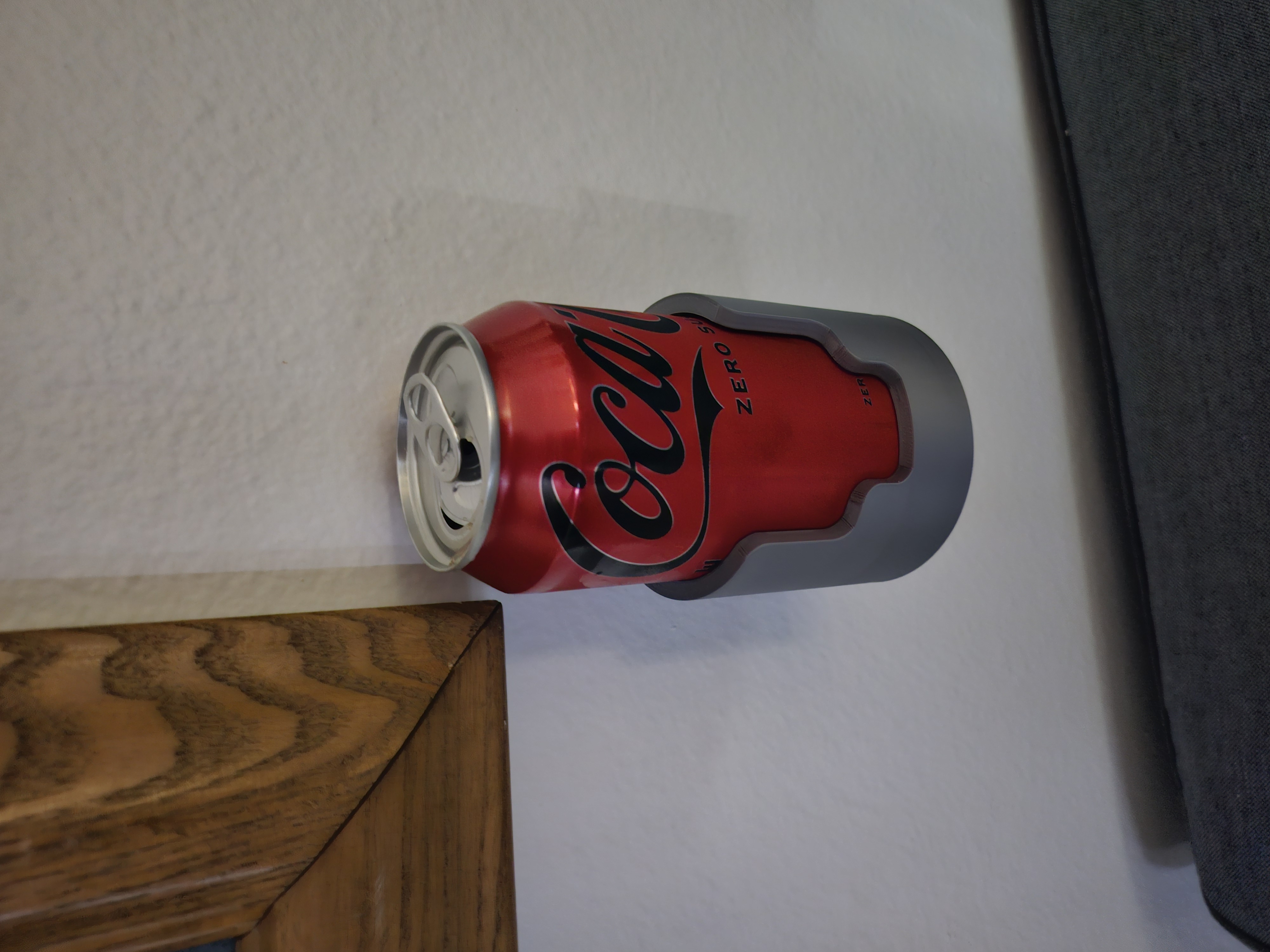 Wall Mounted Soda Can Holder