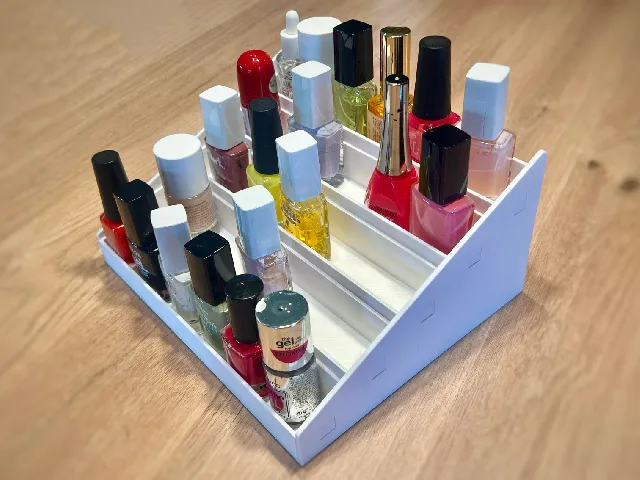 Nail polish stand for up to 30 pcs