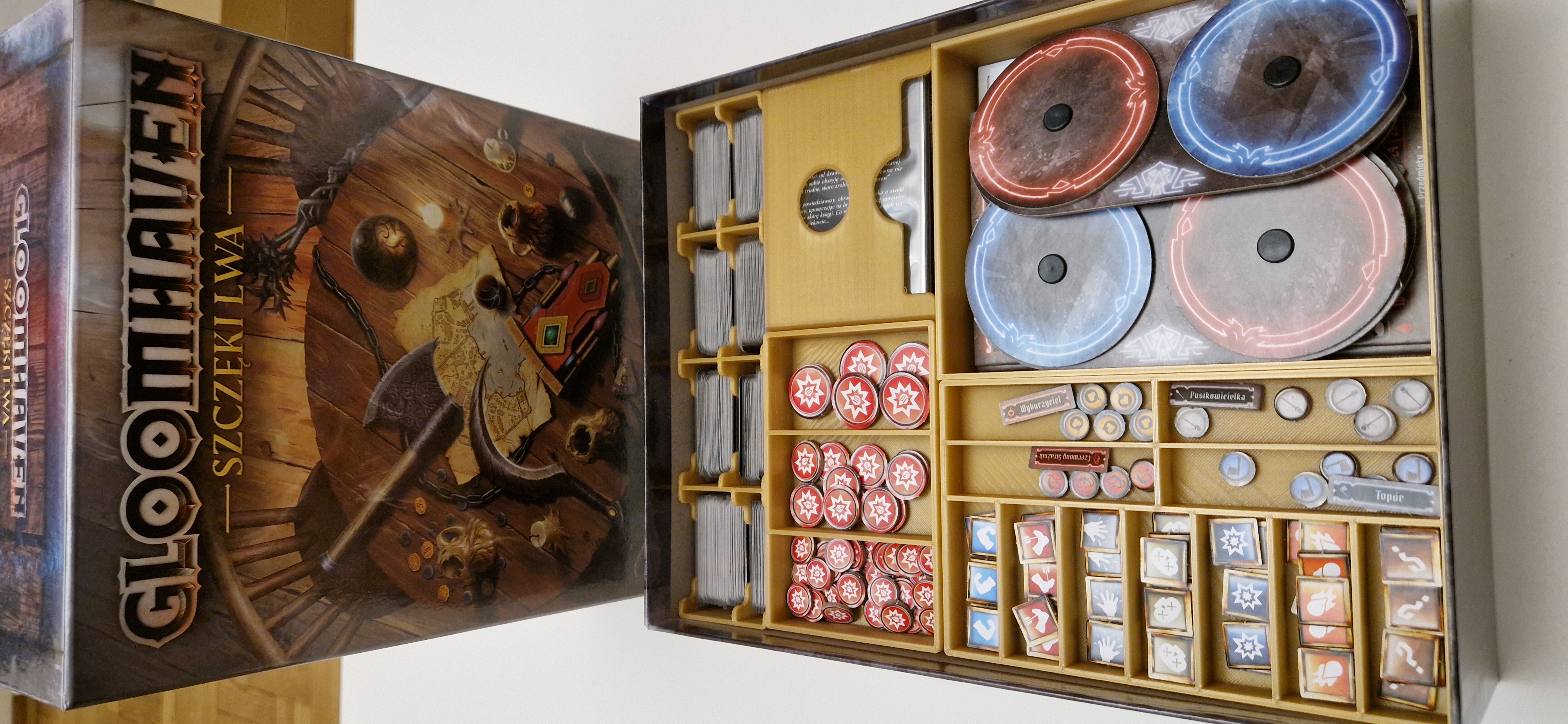 Jaws of the Lion board game insert - perfect fit