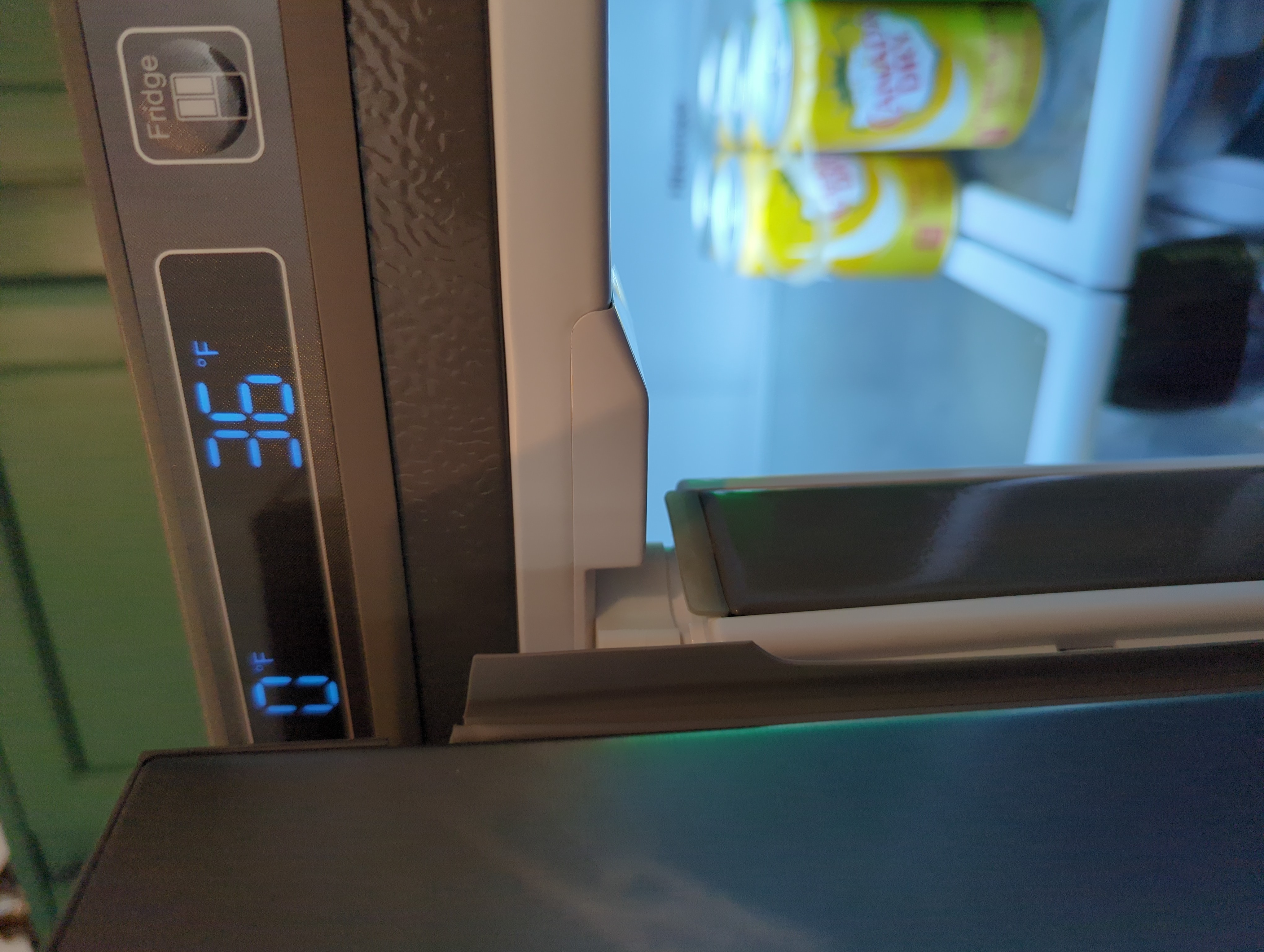 Hisense fridge french door latch extender by mdnght Download free STL