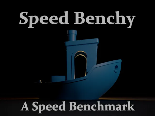 SpeedBenchy - 3D Printer speed benchmark