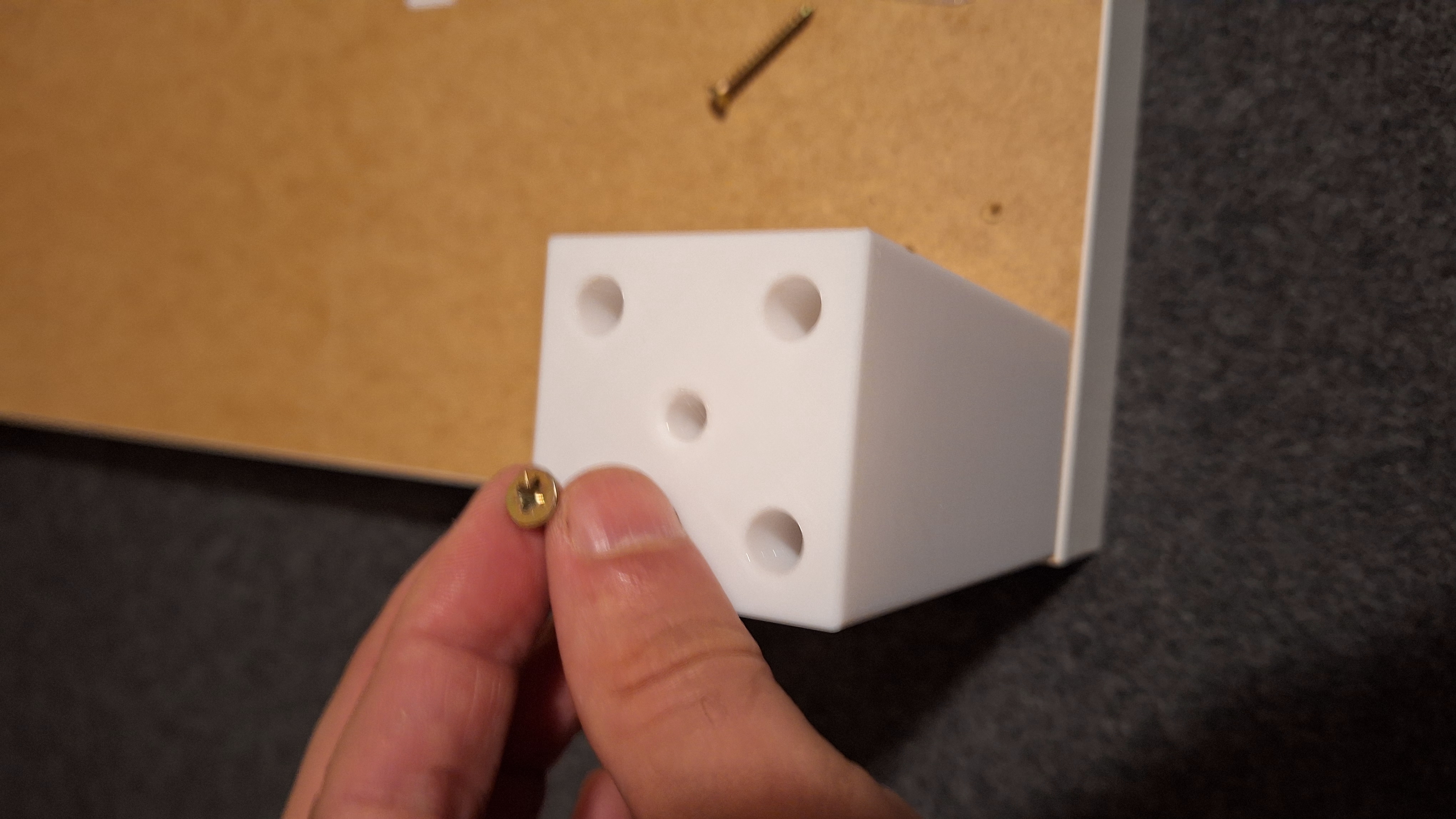 Miniatura 4 do modelo 3D Ikea lack leg riser