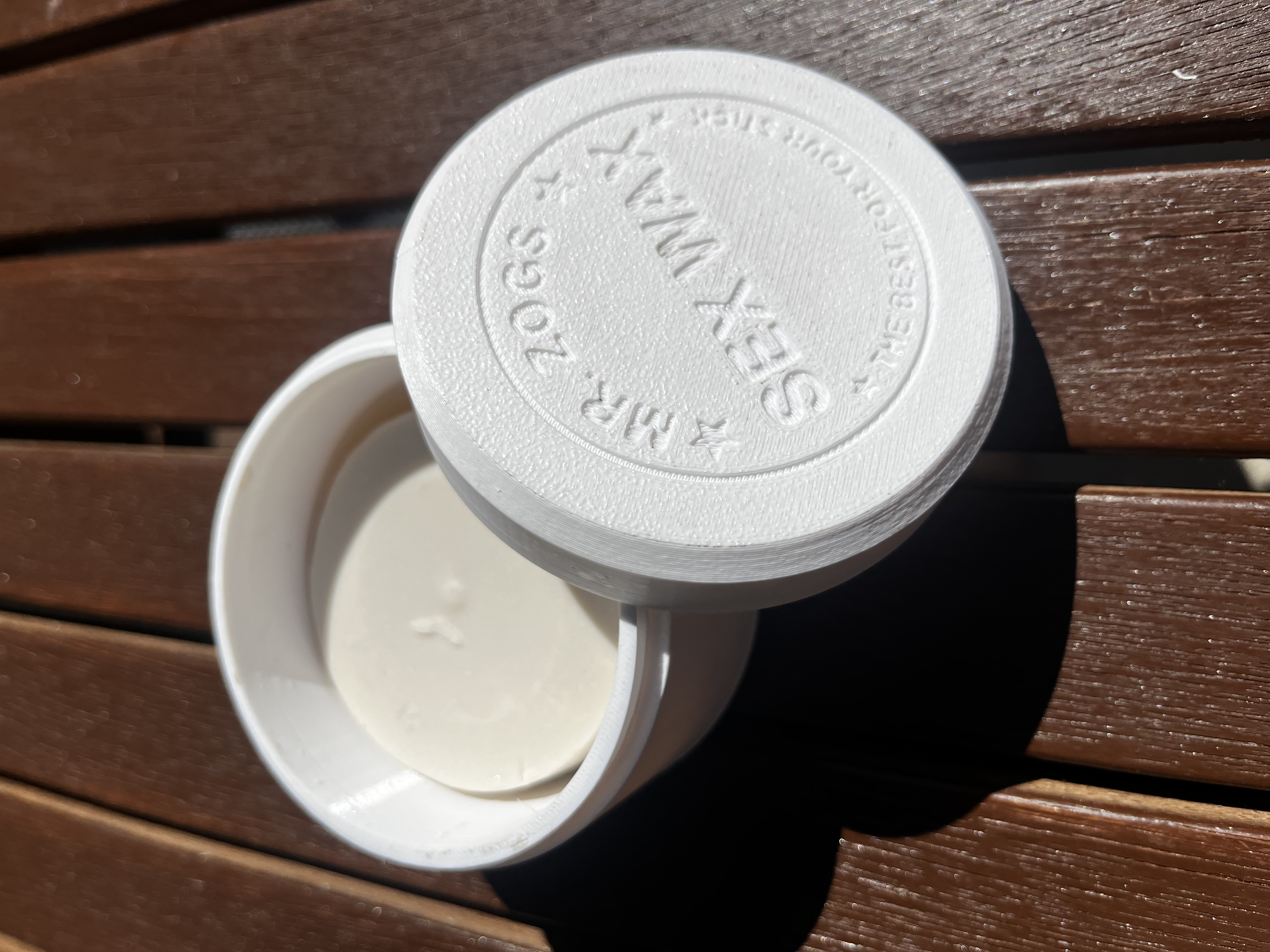 Sex Wax Container - holds 2x waxes