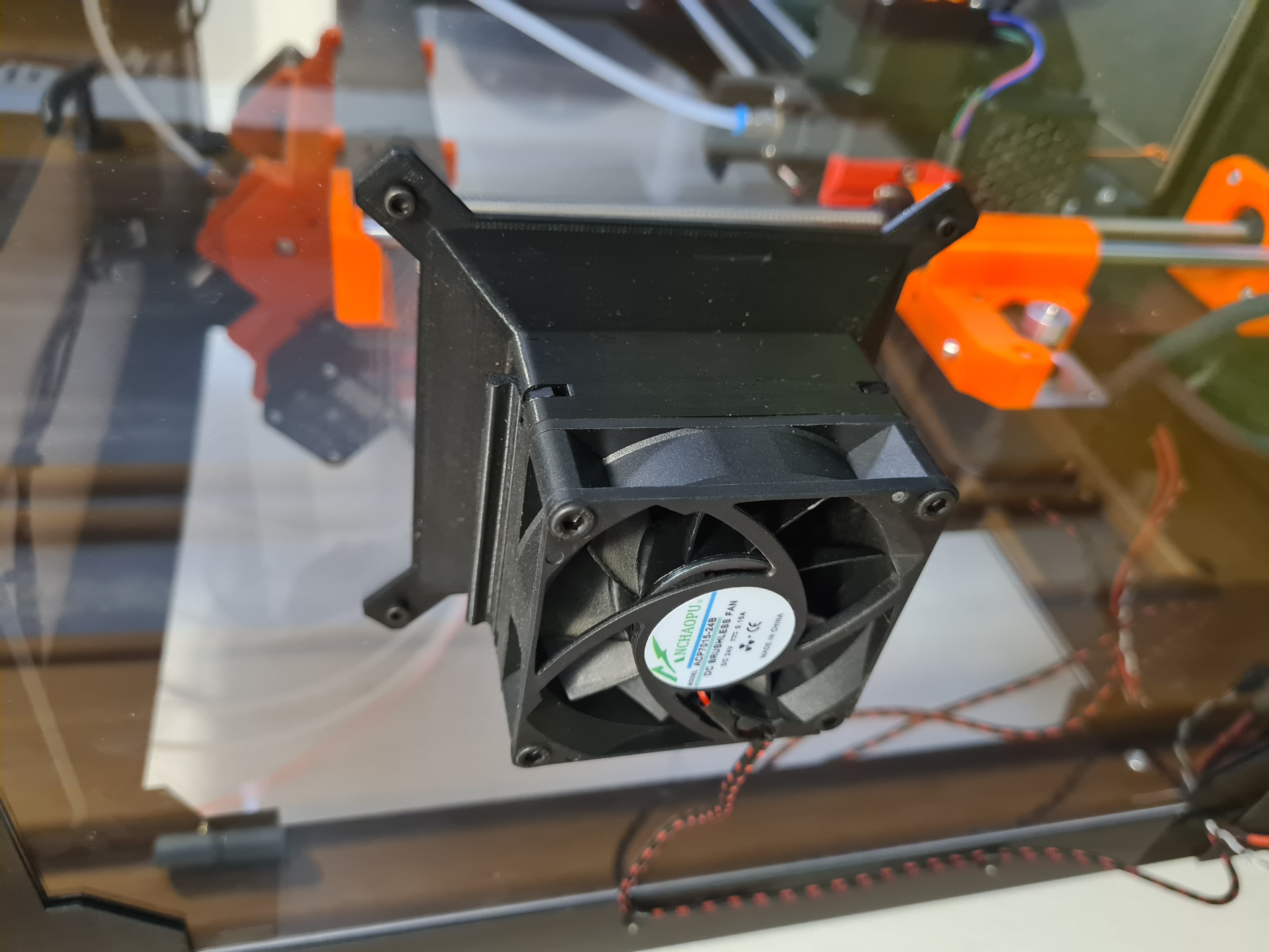 Enclosure filtration 7x7 cm fan