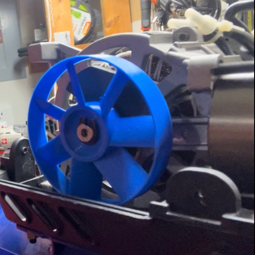 Cooling fan for Goodyear air compressor