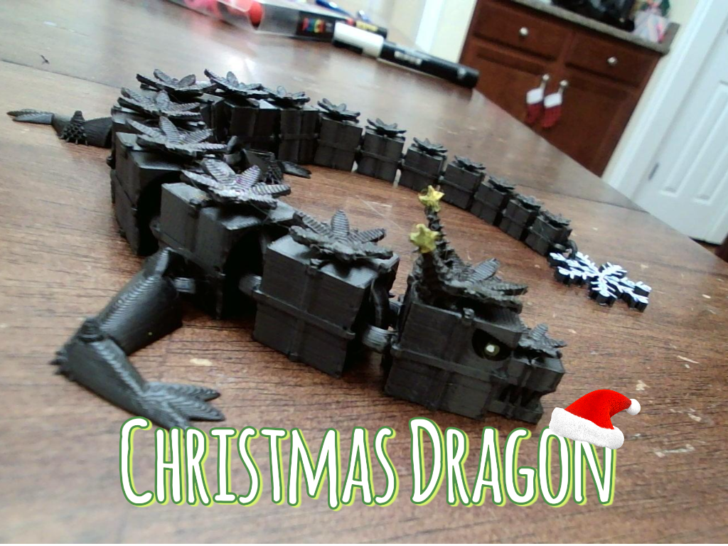 Christmas Gift Dragon