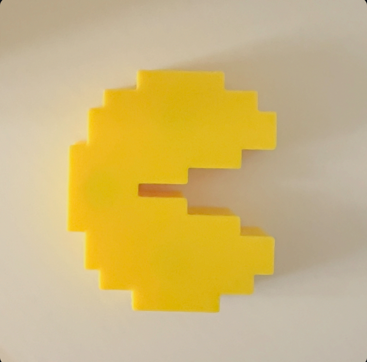 8bit Pacman Fidget Toy with magnet