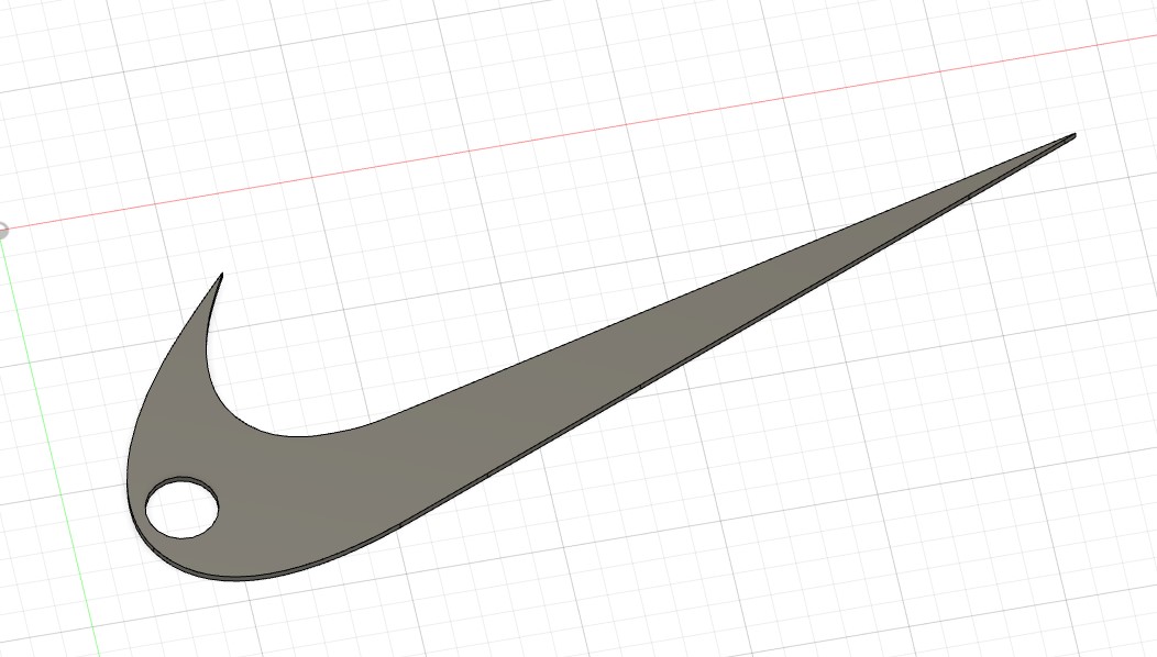 Nike keychain