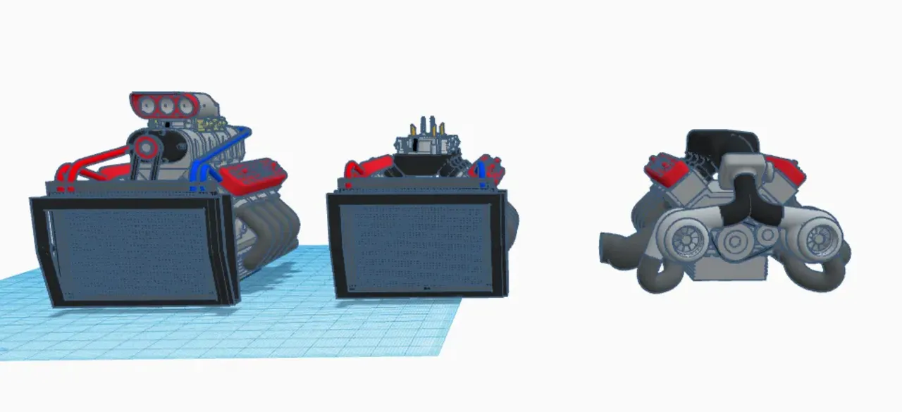 V8 engines by Jaxon Kowalenko by ZEXI0N | Download free STL model ...