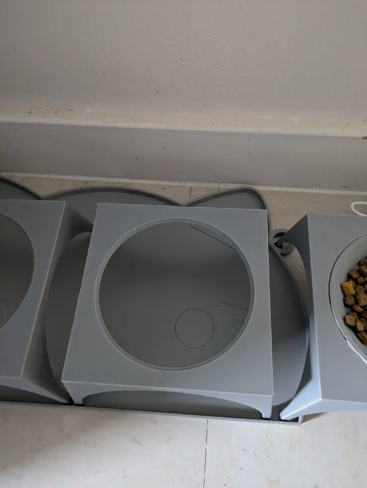 Cat Plate-Bowl Riser by Connor Hollett | Download free STL model ...