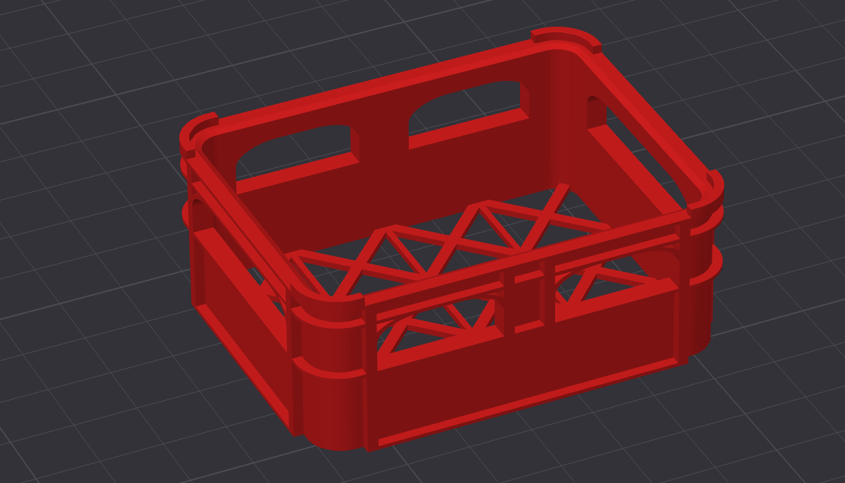Stackable Half-Height Beer Crate Battery Box