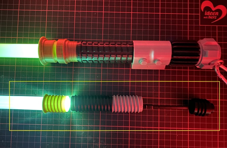 Modular Lightsaber LED Upgrade 2022