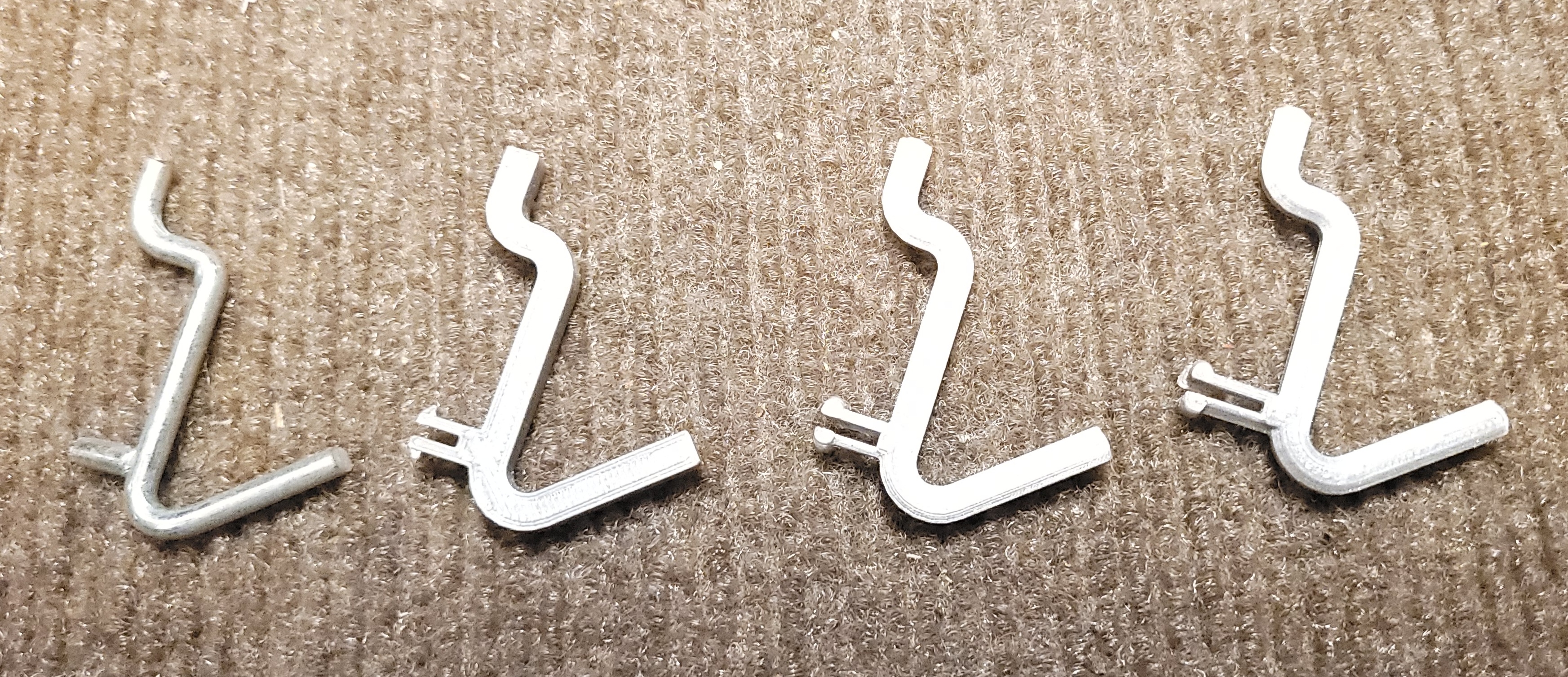 PegBoard Hooks - Easy Print — miniatura 2