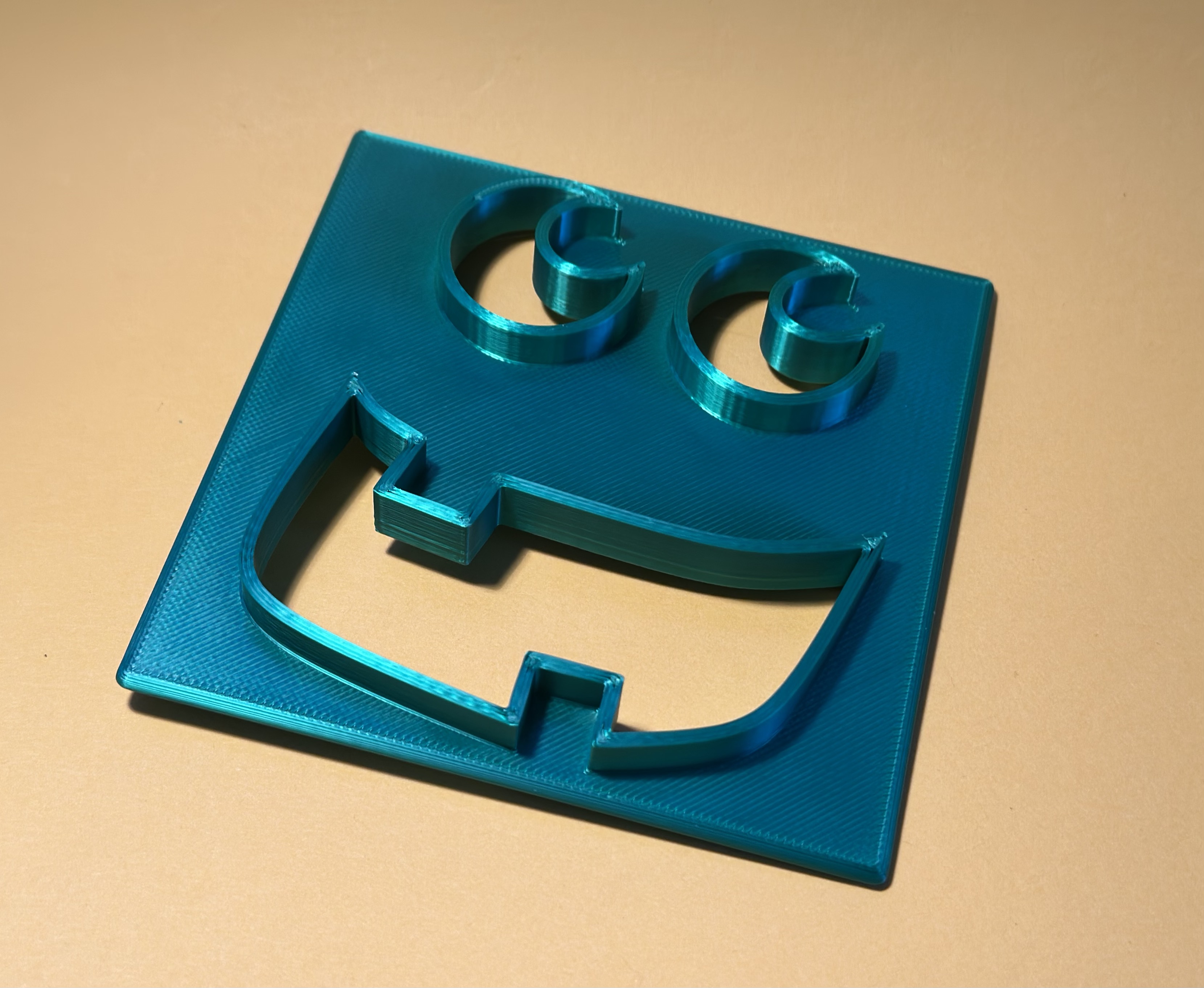 Jack-o'-Lantern Face Pottery Stamp