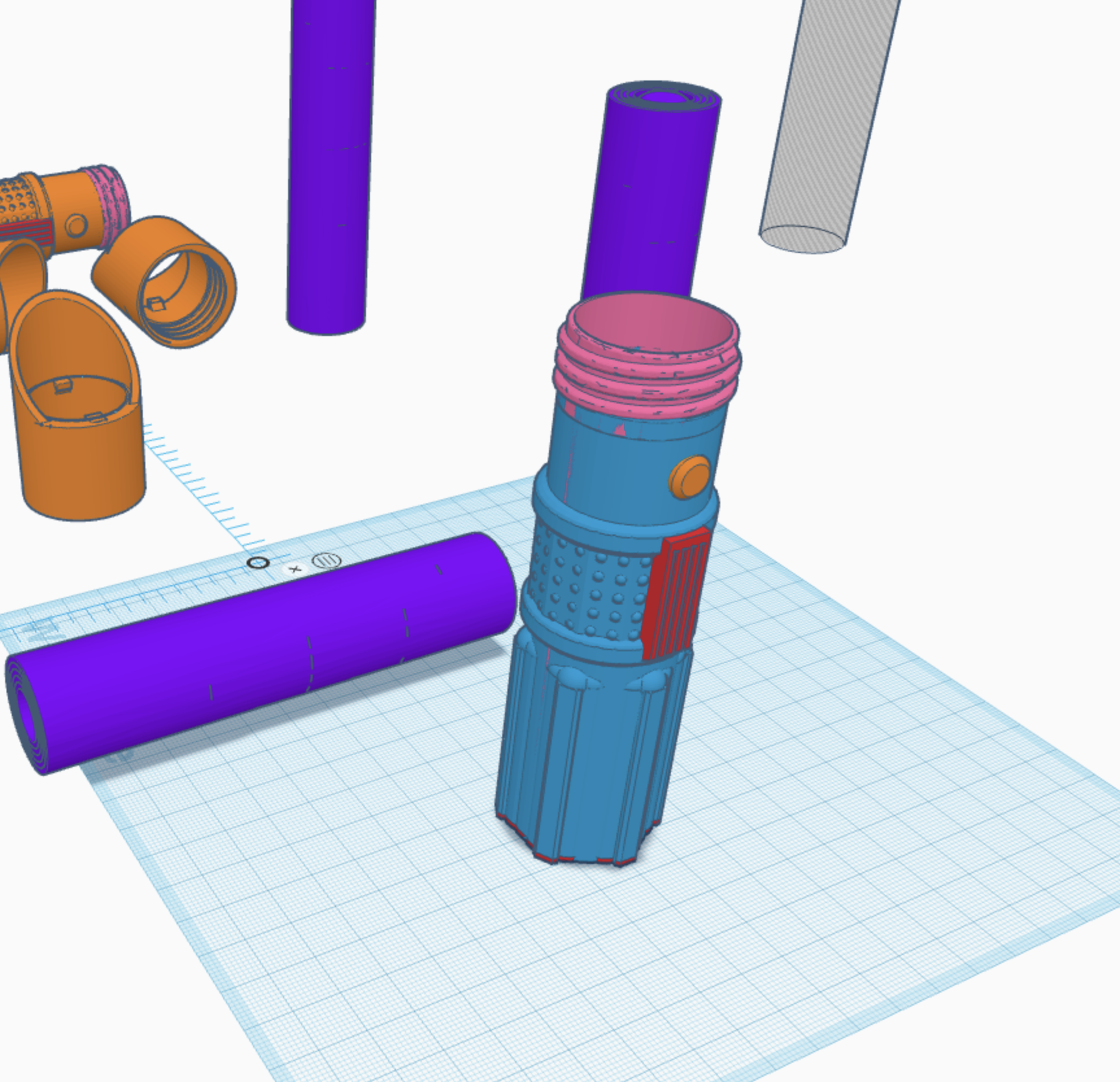 Toby's Easy Print Collapsing Lightsaber — miniatura 3