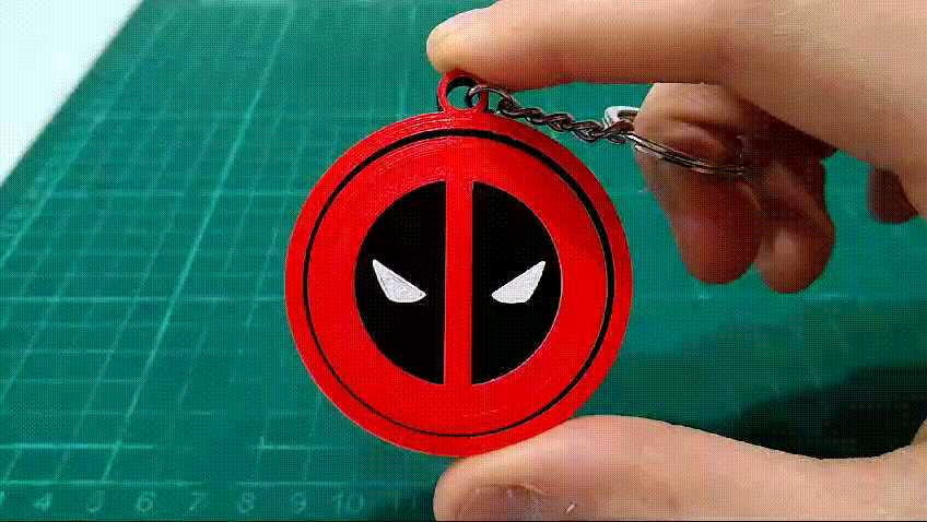 Deadpool Keychain