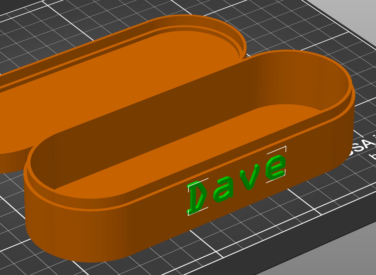 Customizable glasses case / rounded box with lid