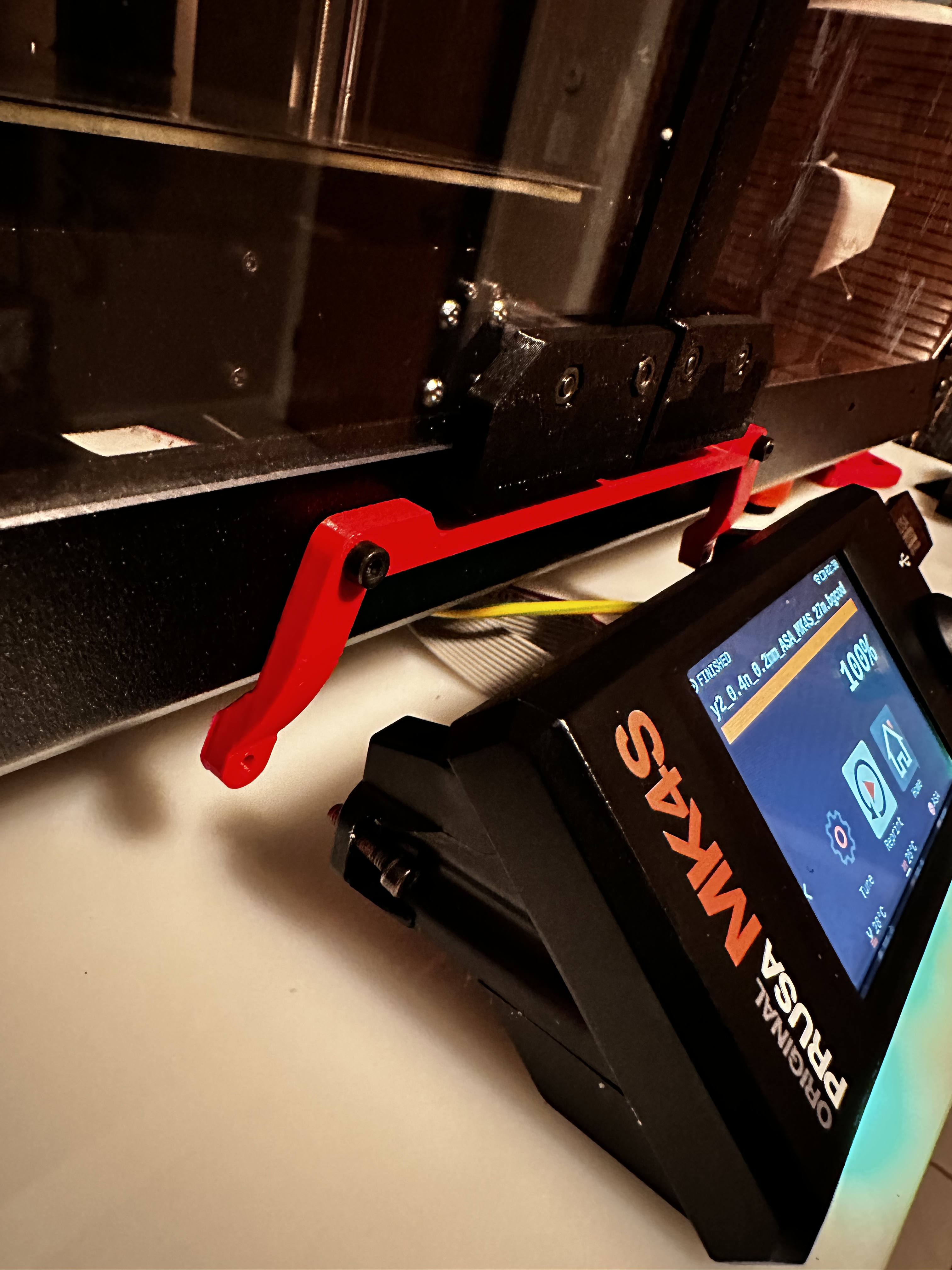 MK4S enclosure LCD mount