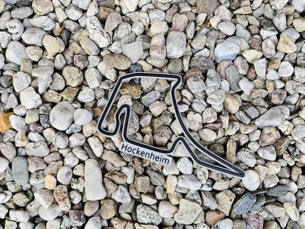 Race tracks wall decor Hockenheim,  Oschersleben,  Zandvoort