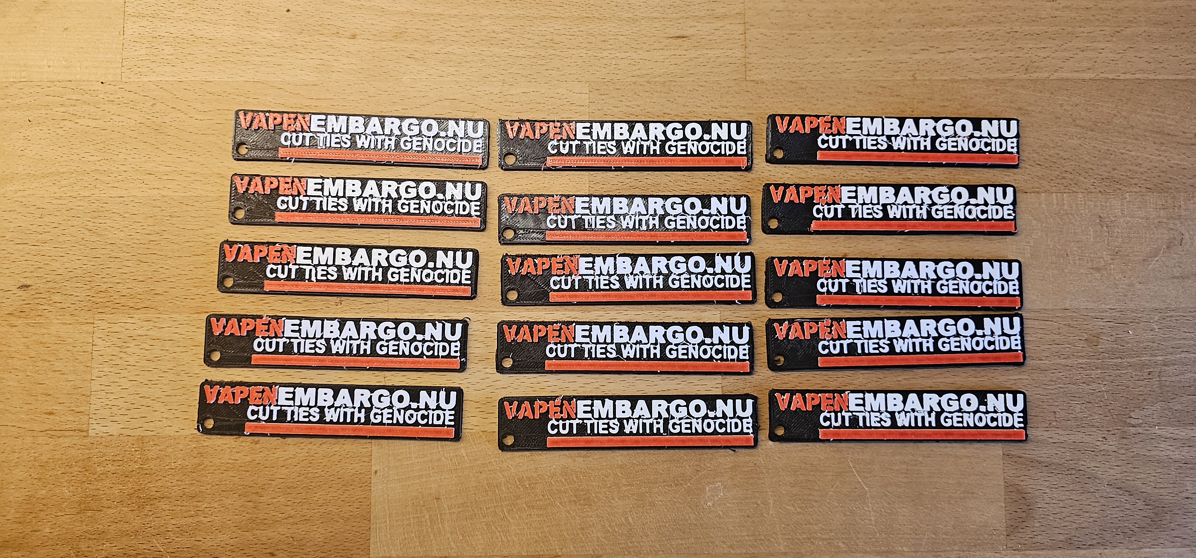 Vapen embargo logo