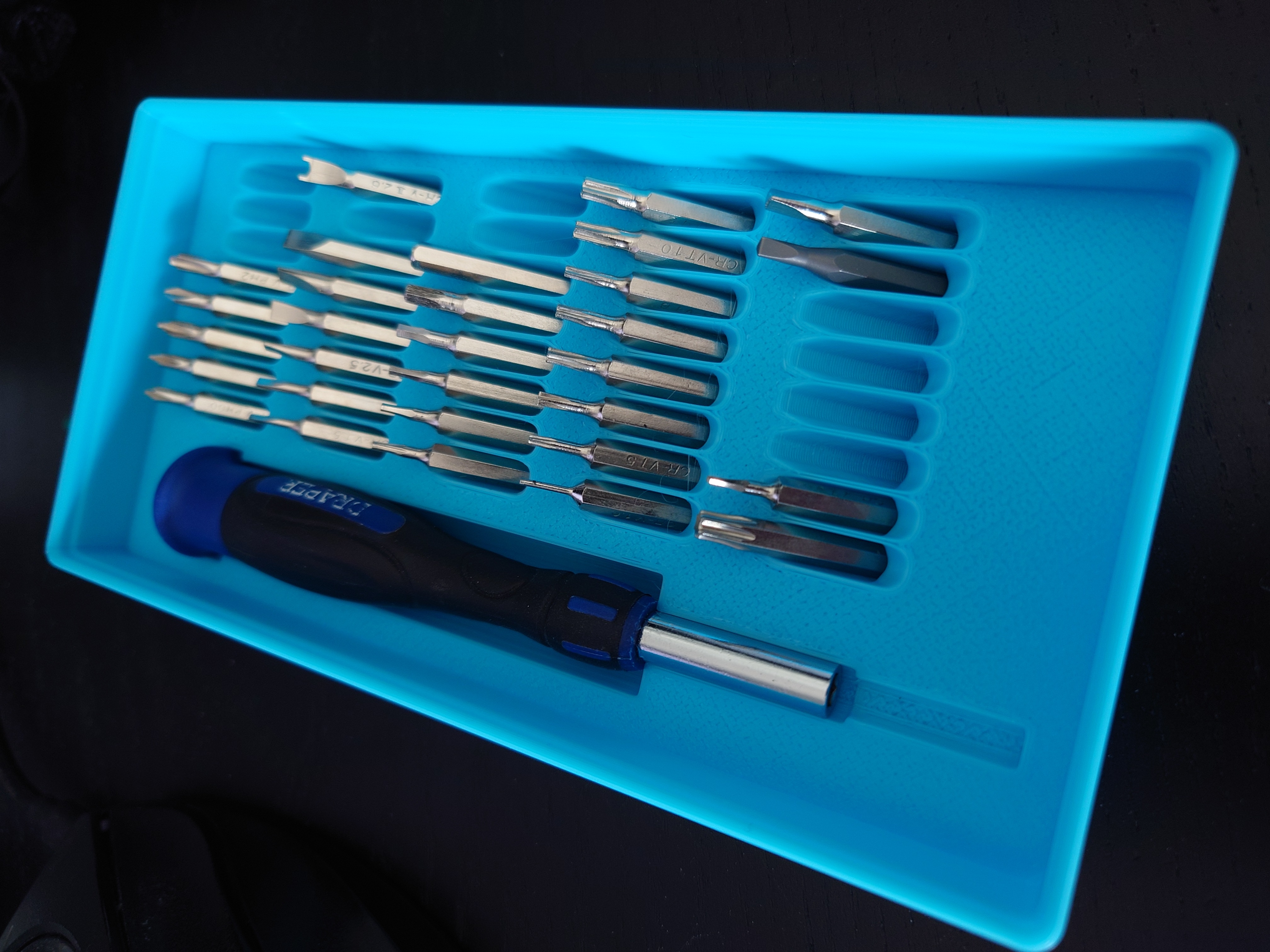 Gridfinity Draper Screwdriver Set