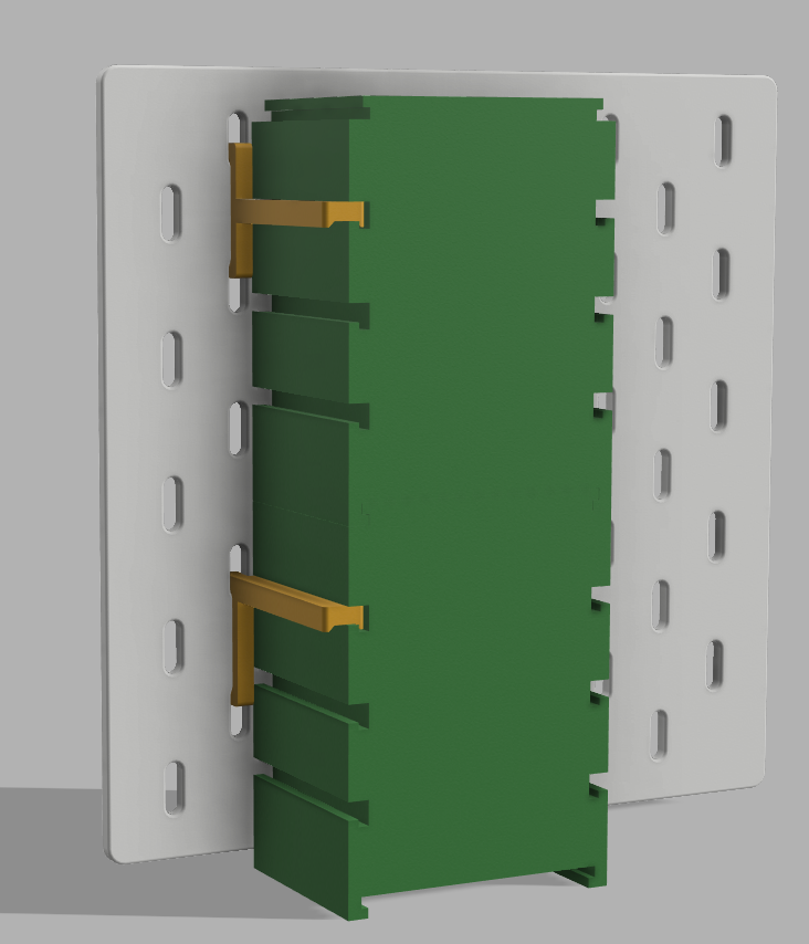 Skadis modular drawers hooks