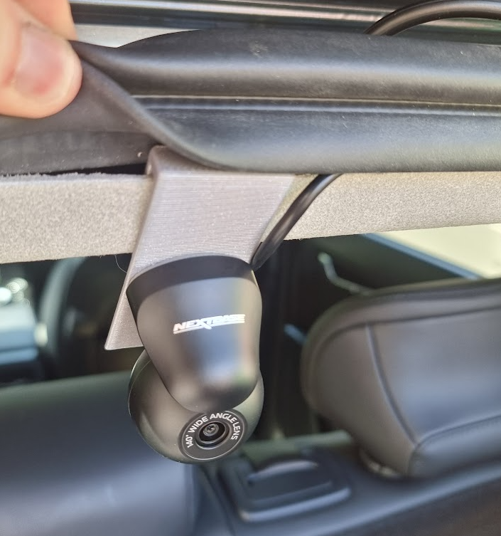 kia niro back dashcam clip