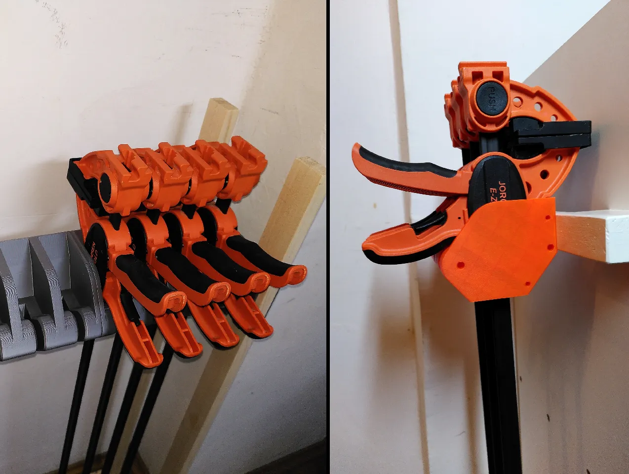Extendible Clamp Rack for Jorgensen E-Z Hold (medium duty) by Rene