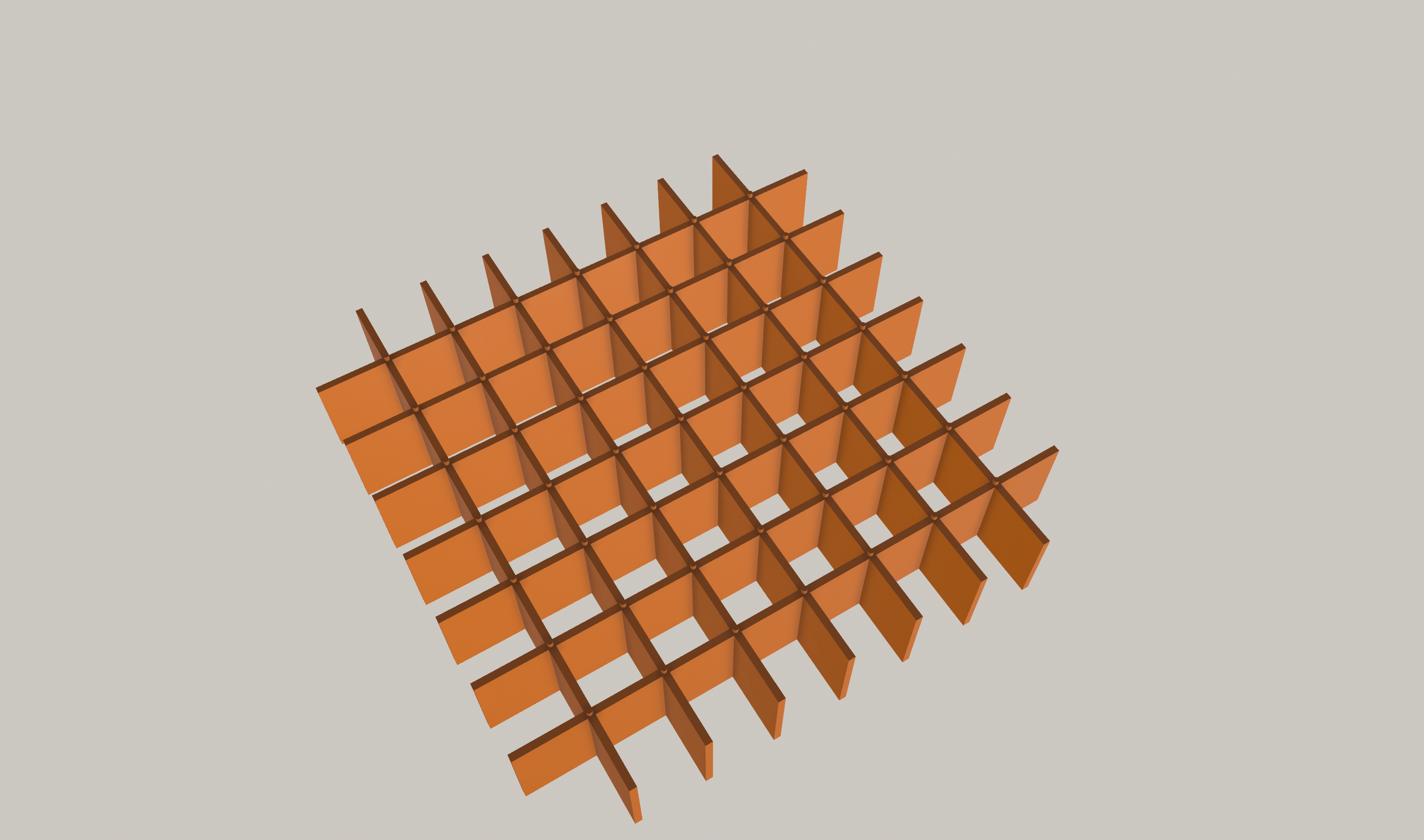 Stackable Boxes with Adjustable, Removable Grid — miniatura 4