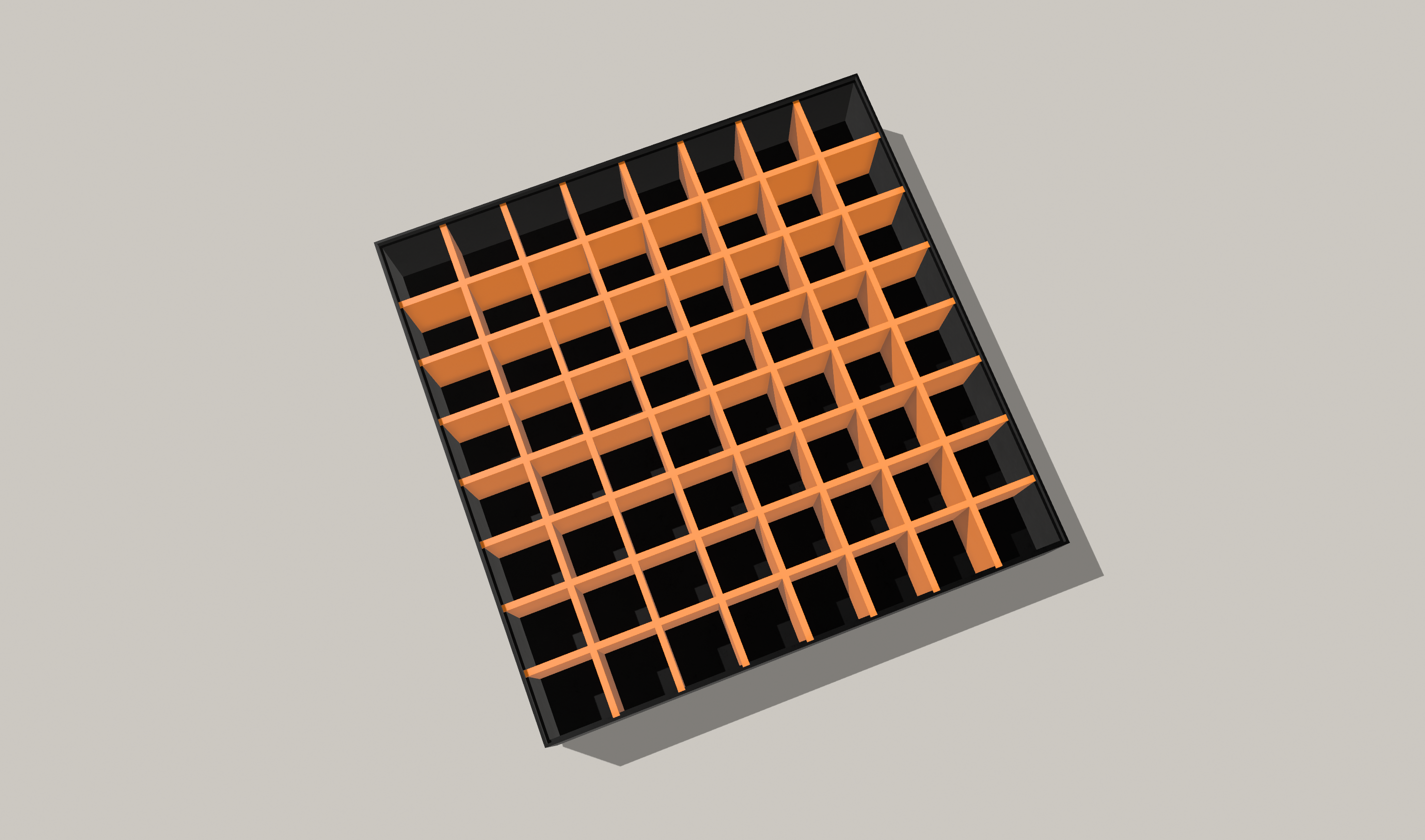 Stackable Boxes with Adjustable, Removable Grid — miniatura 7