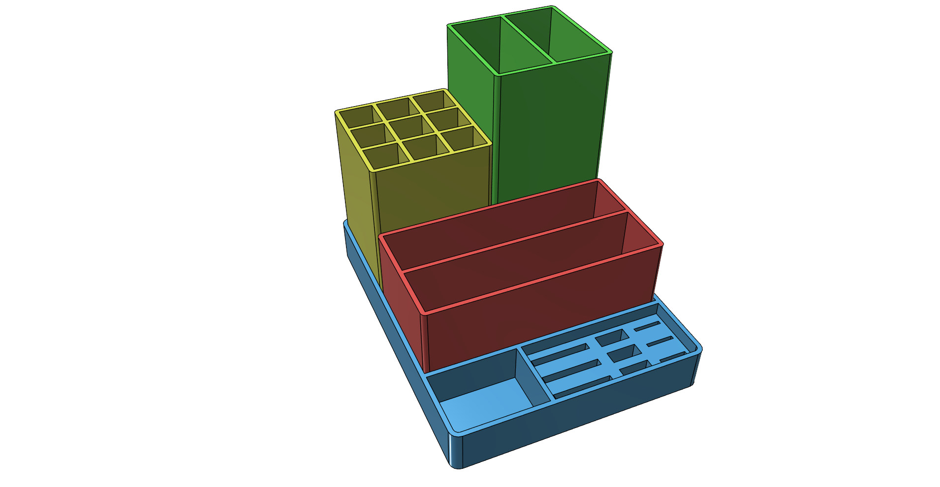 Organizer Rebuildable Organizer By Redzc Download Free Stl Model