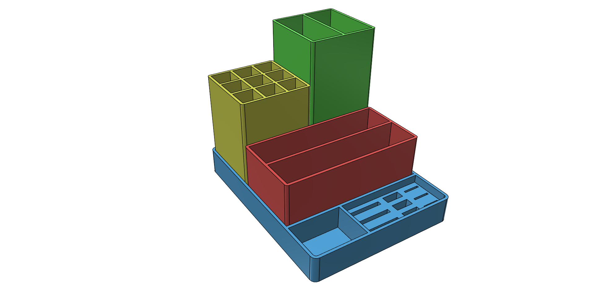 Organizer Rebuildable Organizer By Redzc Download Free Stl Model