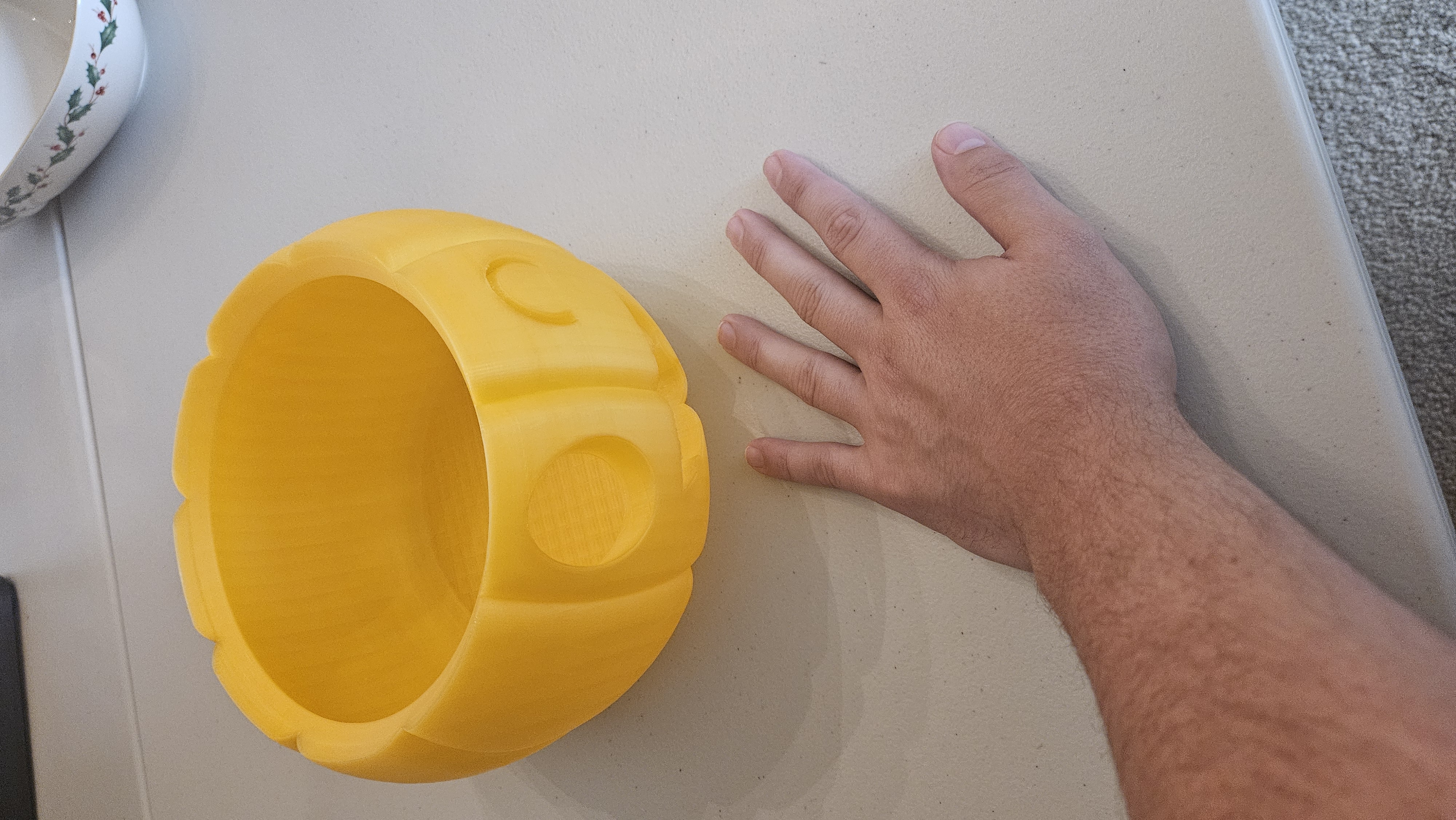 Miniatura 3 do modelo 3D Pumpkin Bowl