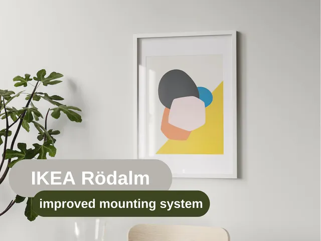 improved picture frame mount