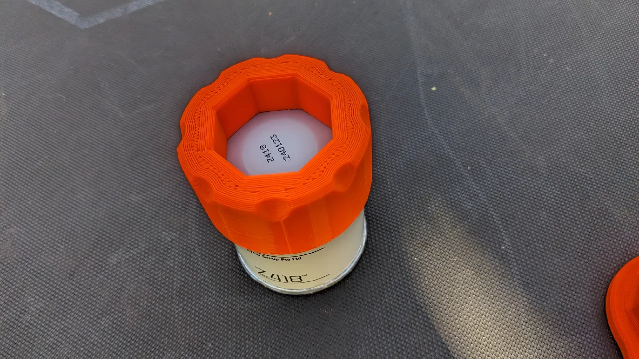 Oil filter wrench (for Z418) by 3DPS | Download free STL model