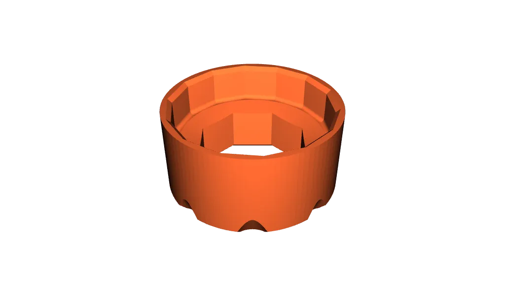 Oil filter wrench (for Z418) by 3DPS | Download free STL model