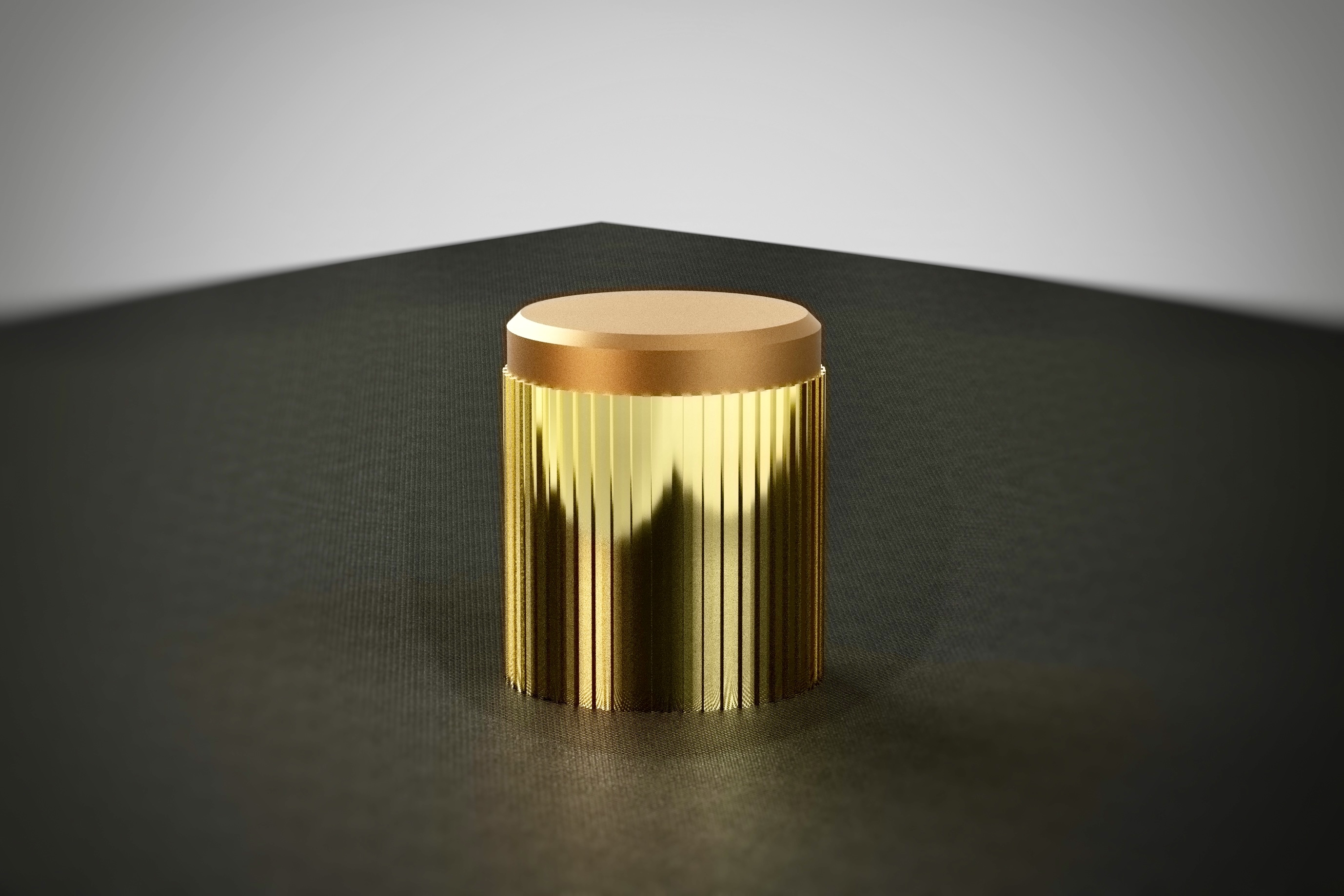 Modern minimalistic Container with Lid