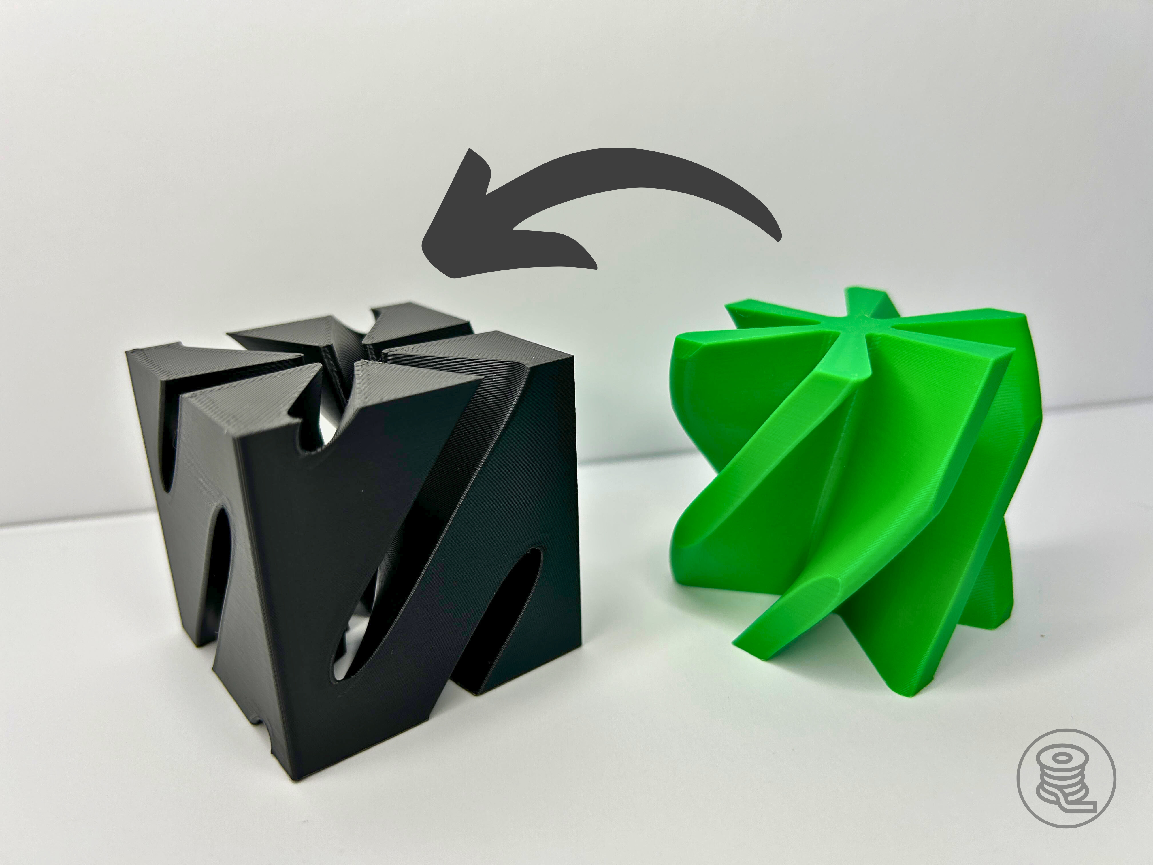 Miniatura 2 do modelo 3D Cube V2 Impossible Passthrough