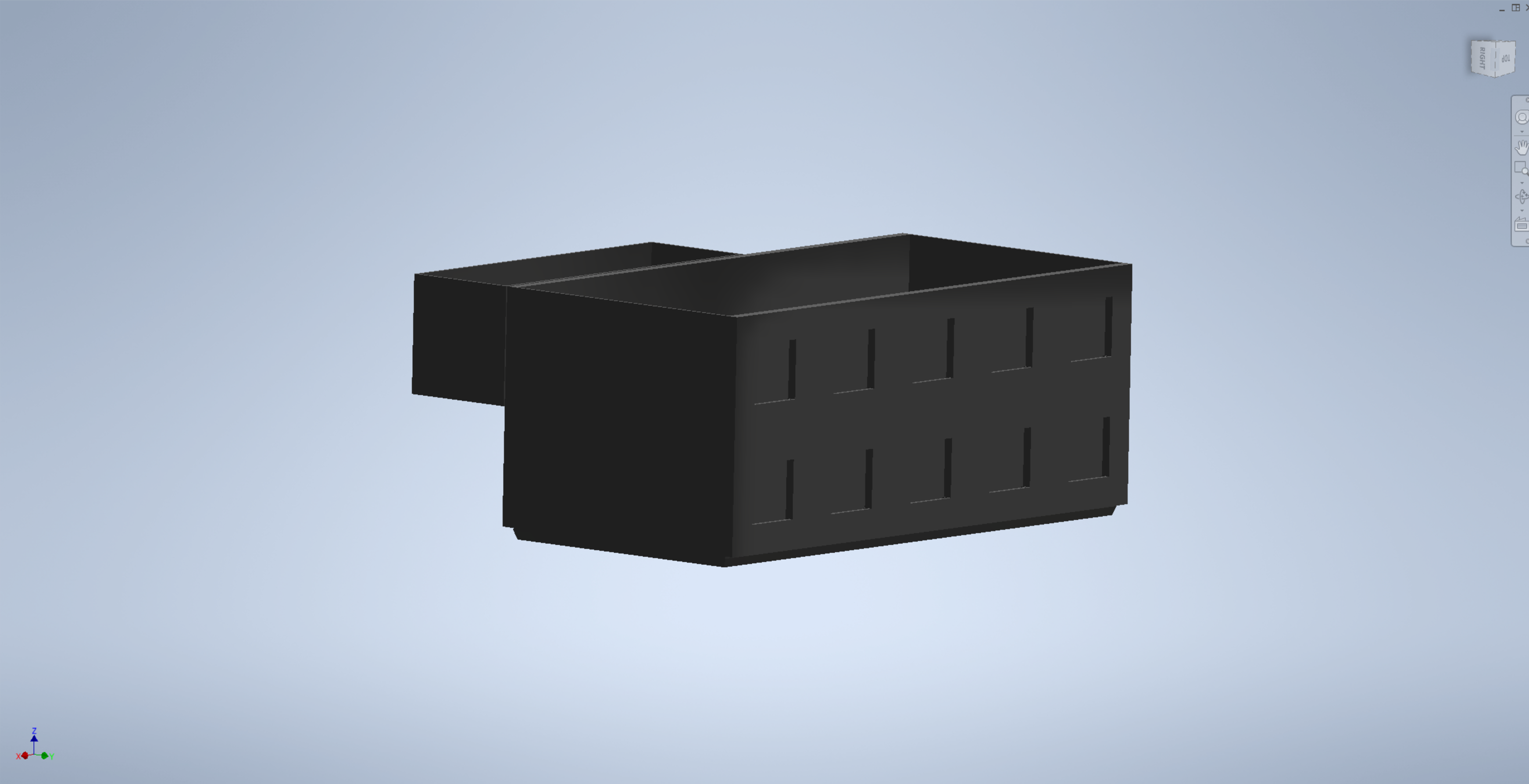 Miniatura 3 do modelo 3D Modular Stacking Storage Box