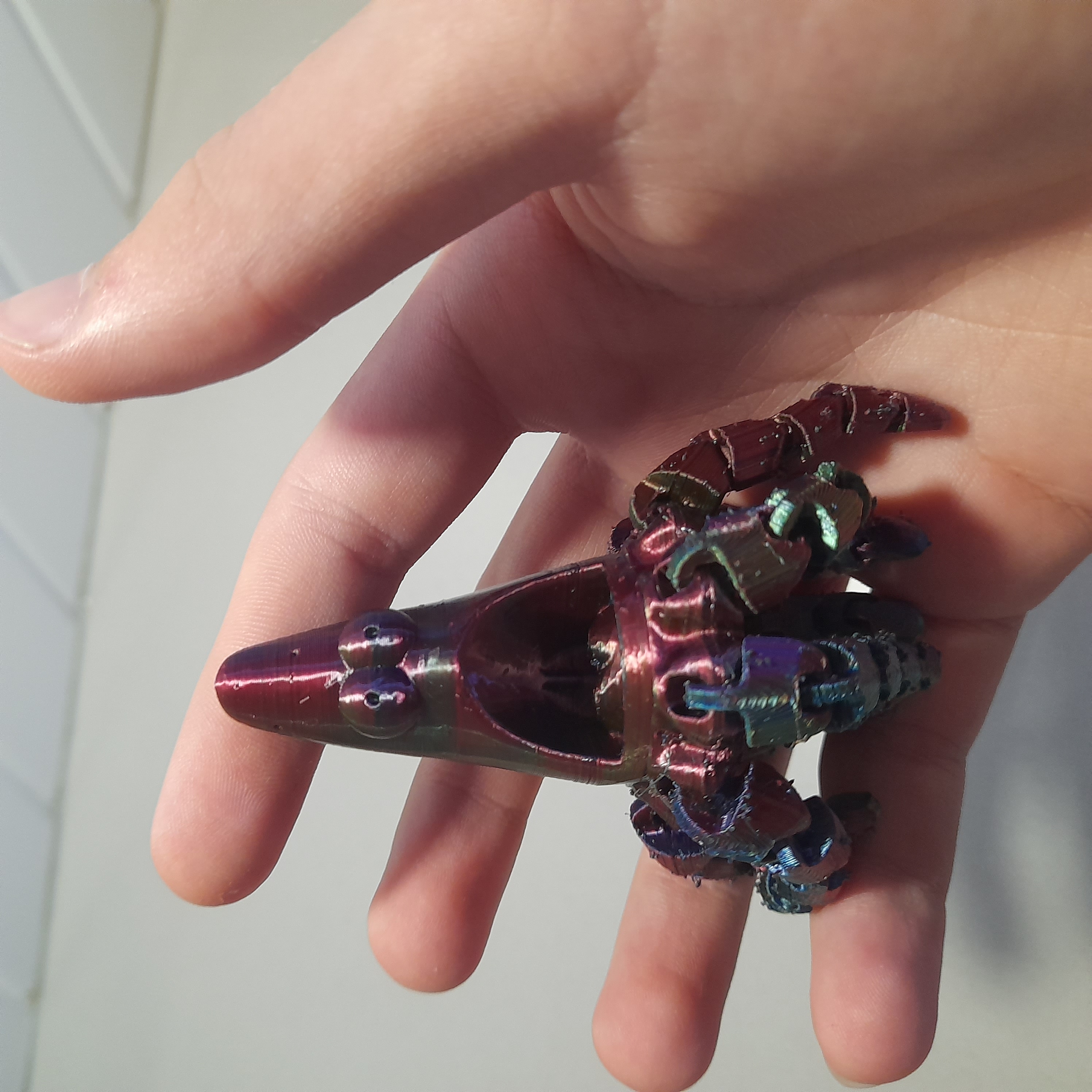 Articulated Patrick star octopus