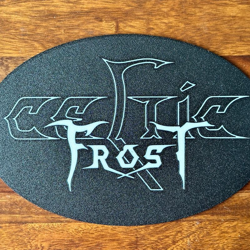 CELTIC FROST 1st~3rd 国内盤3枚セット 限定ステッカー付き Celtic Frost logo by Dave The Drummer | Download free STL model