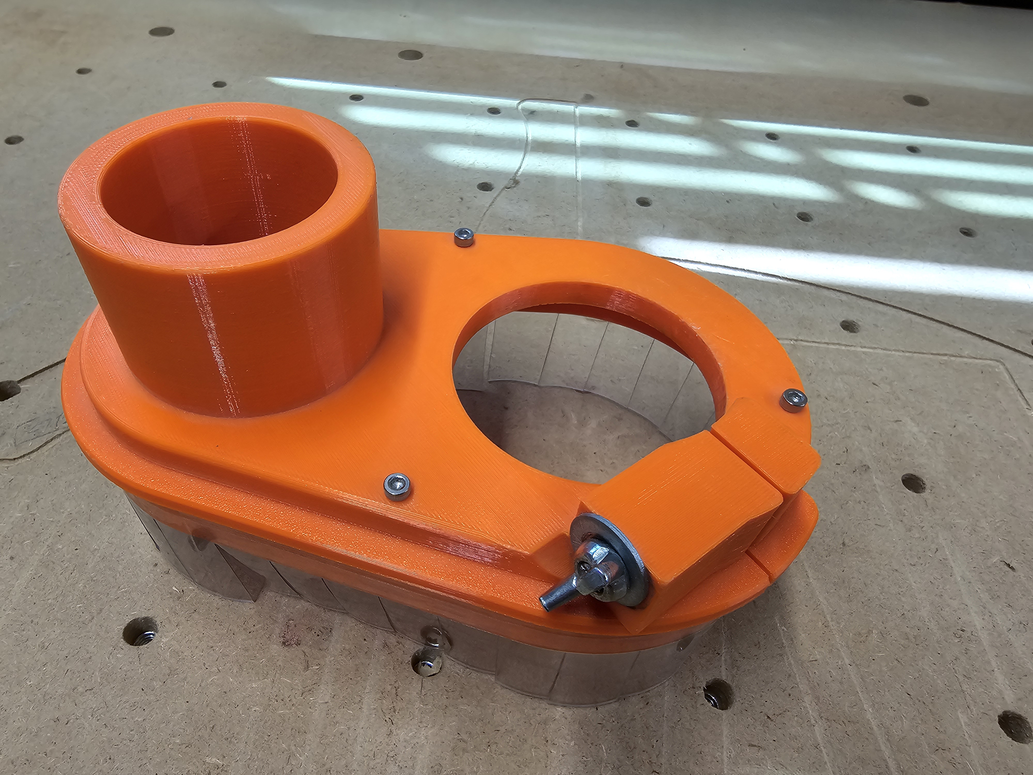 CnC Dust Boot by Mikek | Download free STL model | Printables.com