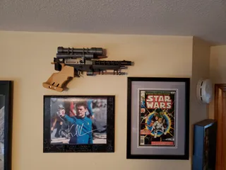 Naboo S5 Blaster Shelf with Screw Holes