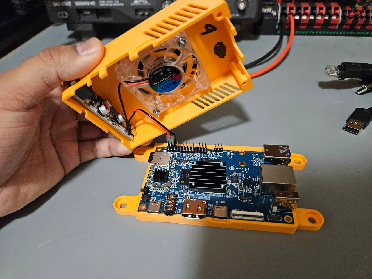 OrangePI 5 Zinc-V Case by Redux Robotics | Download free STL model