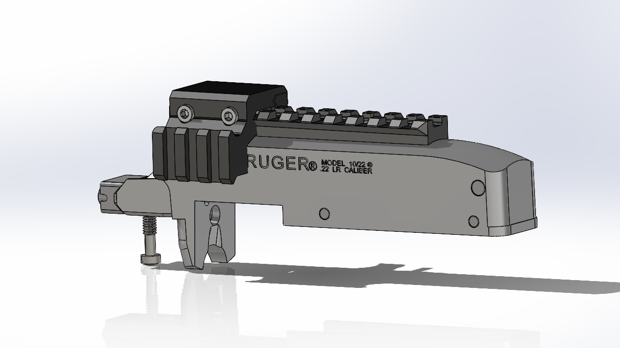 Offset Picatinny Mount For 10/22