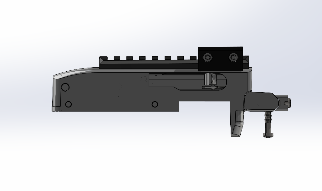 Offset Picatinny Mount For 10/22 — miniatura 2
